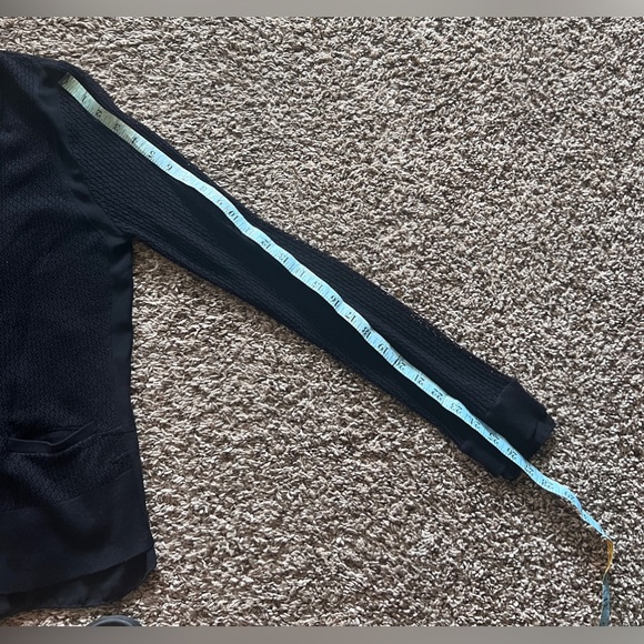 BCBG MaxAzria Medium Black Cardigan Sweater EUC - Picture 7 of 11